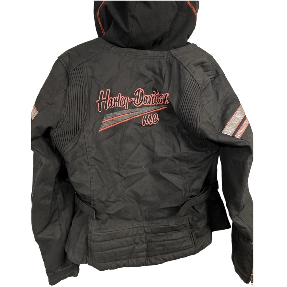 Harley Davidson functional riveting riding jacket L - Picture 3 of 4